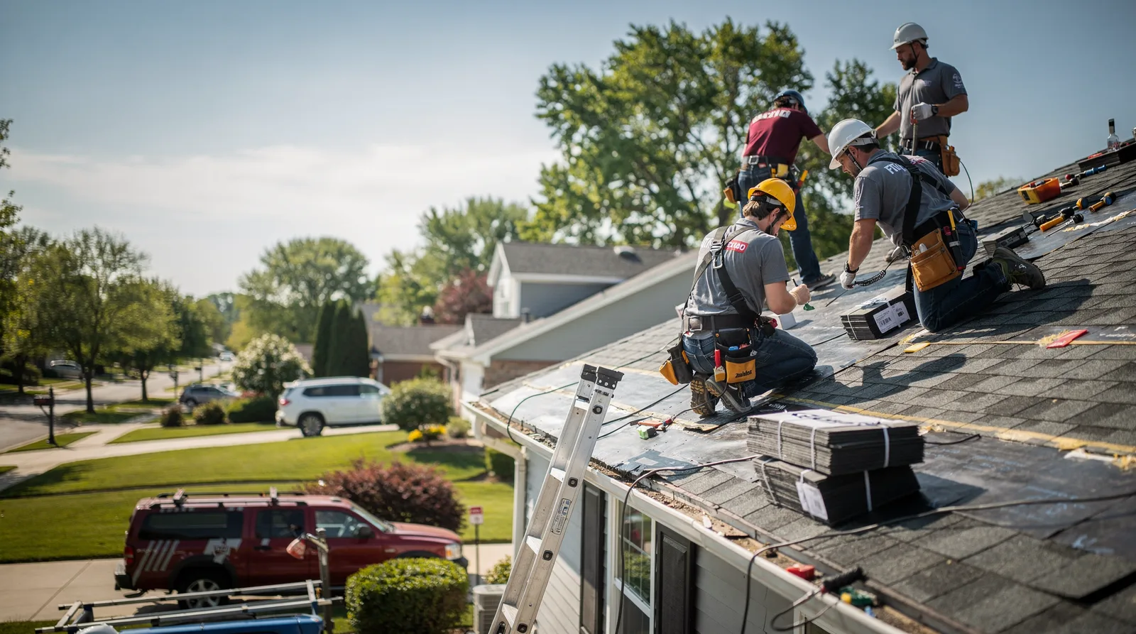 Roof Repair in Genoa City, WI around you